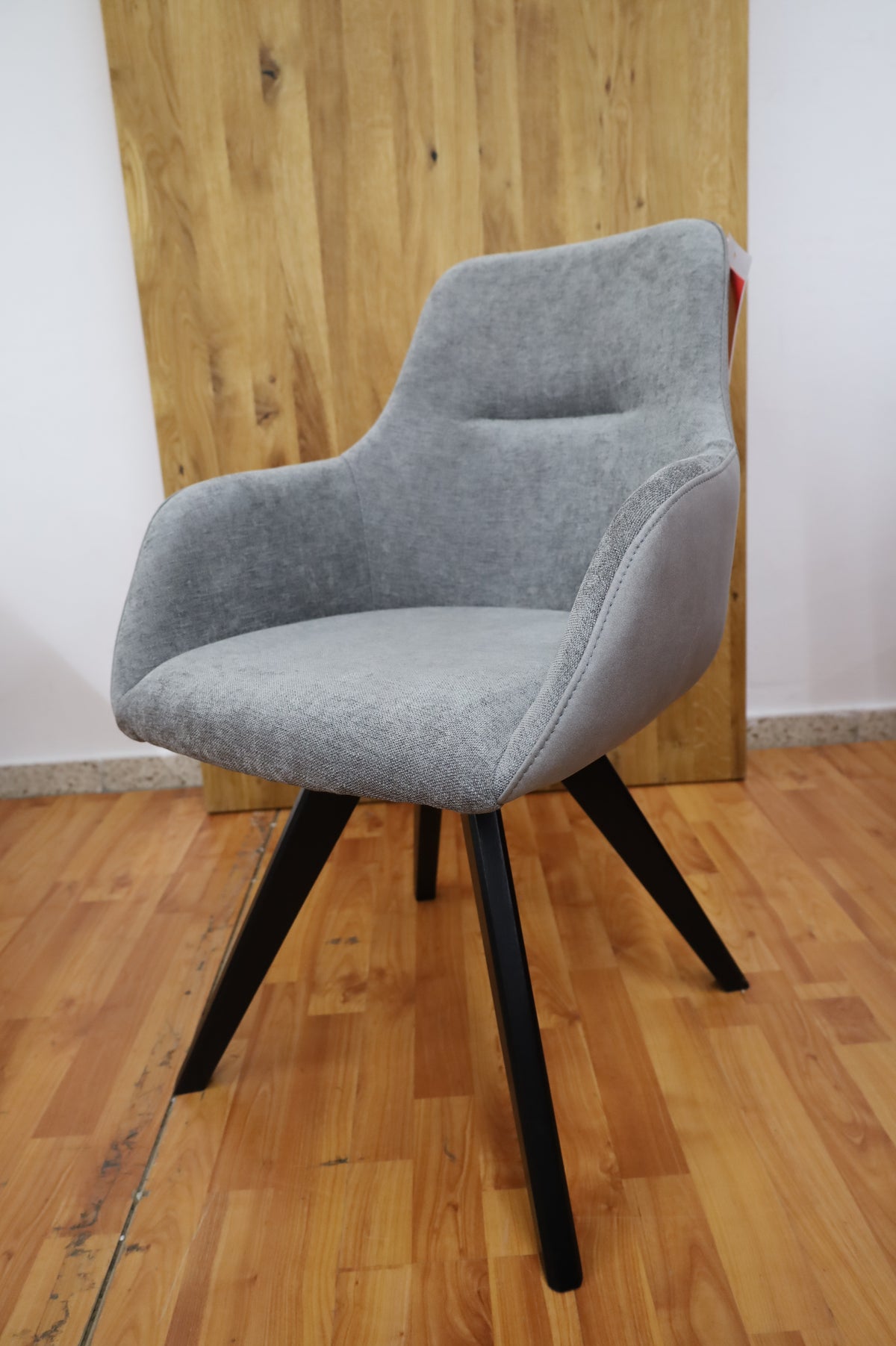 Armlehnenstuhl Stuhl +Drehbar +Massivholz +Rück-Dreh-Funktion – möbel -outlet-24
